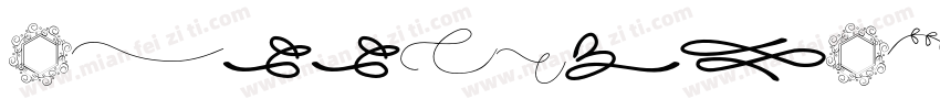 MatthewsModernStencilNF Medium字体转换